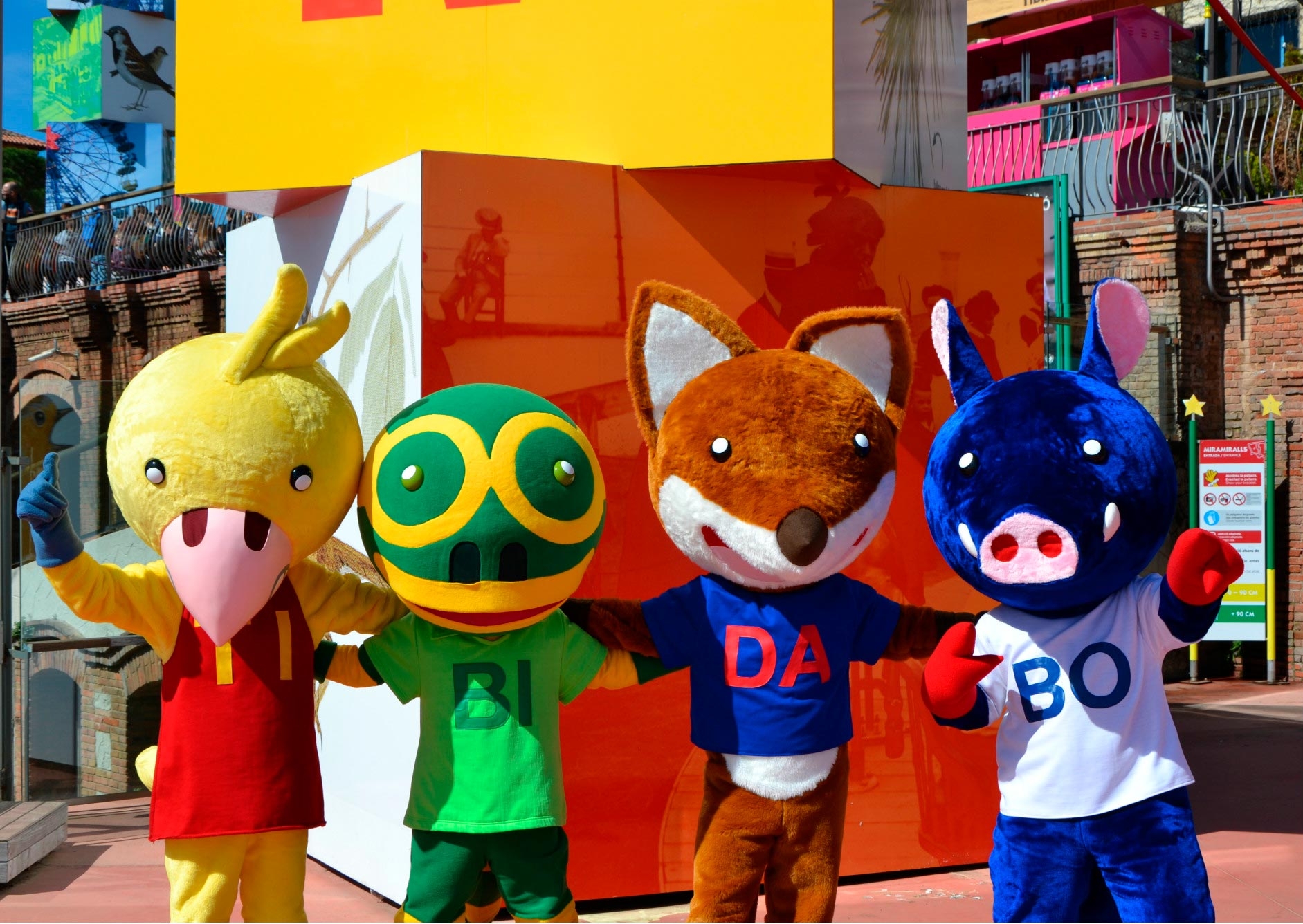 Mascotes del Tibidabo