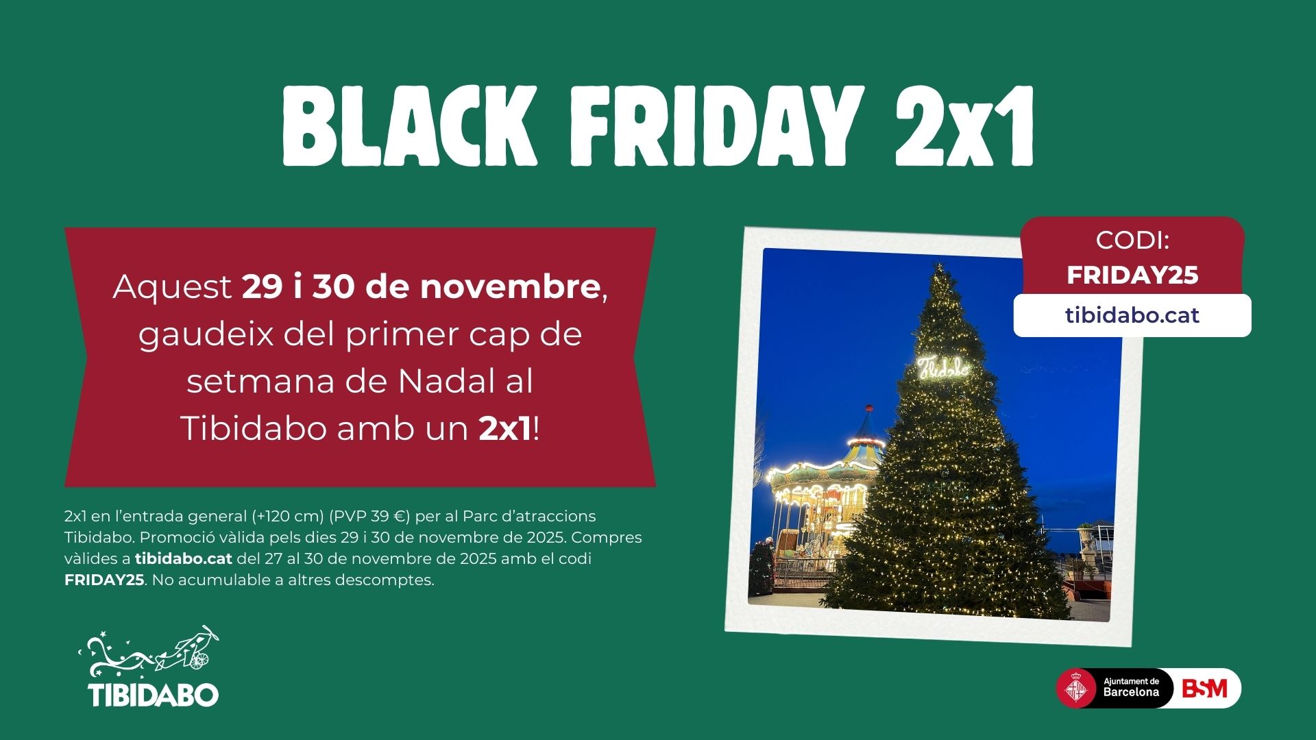 Tibidabo Black Friday