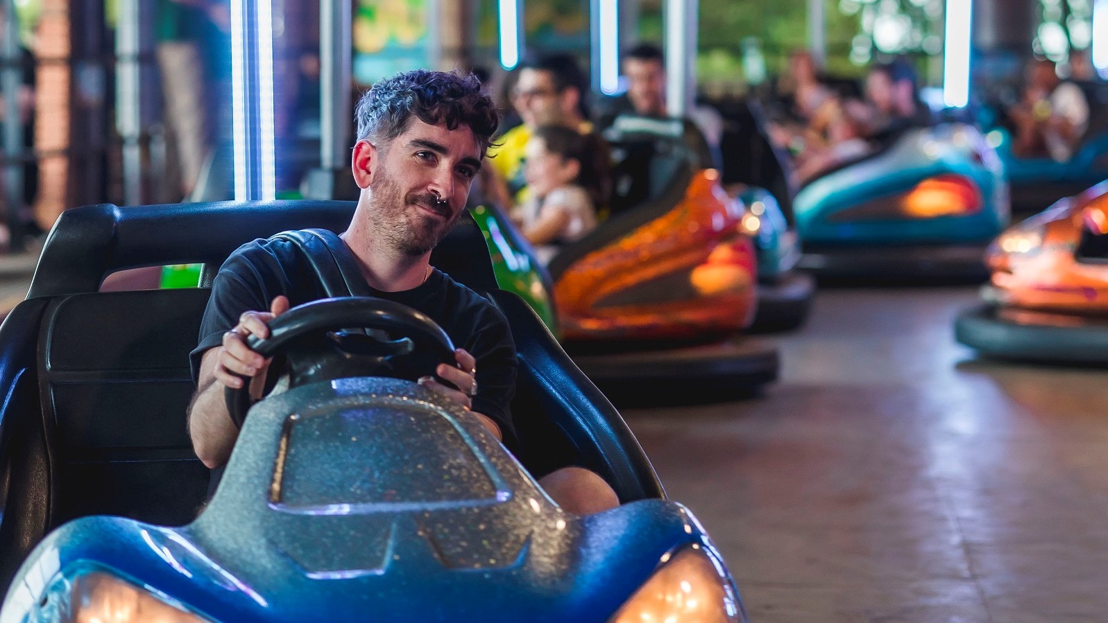 Parc d’atraccions Tibidabo Parque de atraccions Tibidabo Tibidabo Amusement Park Barcelona Àrea Panoràmica Área Panorámica Panoramic Area Crash Cars