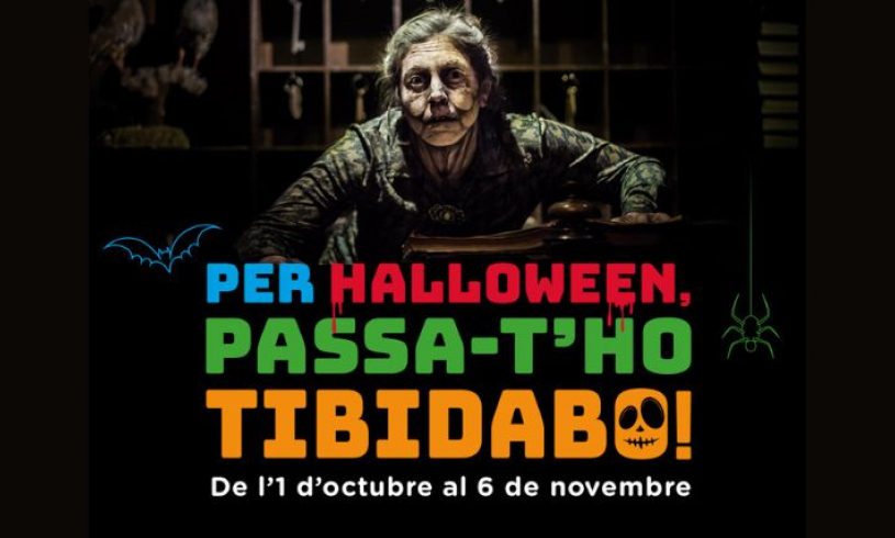 Parc d'atraccions Tibidabo Parque de atracciones Tibidabo Tibidabo Amusement Park Halloween Barcelona